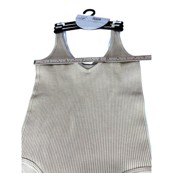 Aura 2 Pack Seamless Ribbed Bodysuits XS/S Nylon Spandex - Picture 10 of 12